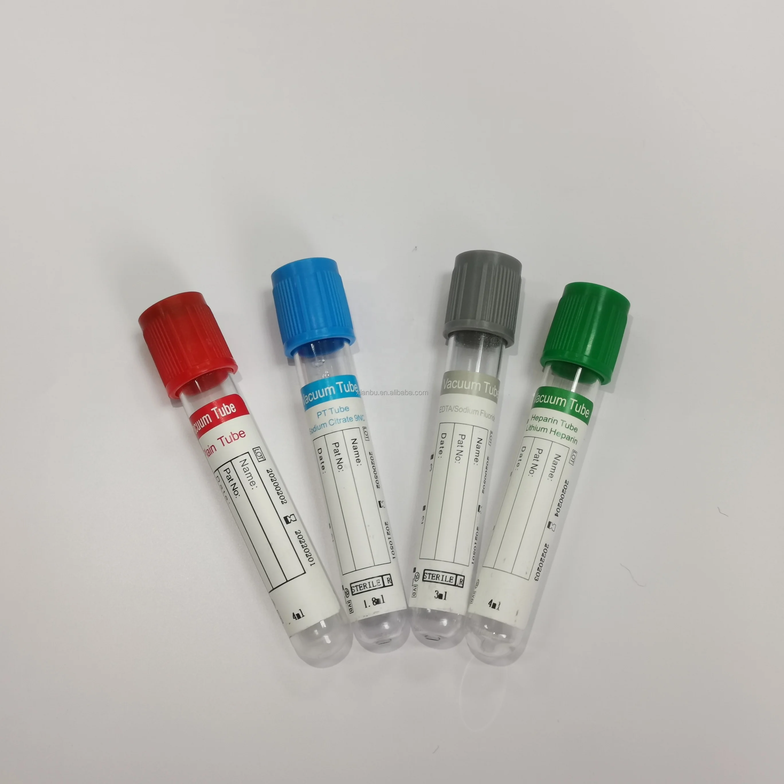 
vacutainer additive Blood Collection Tube Butyl Rubber Stopper for Medical 