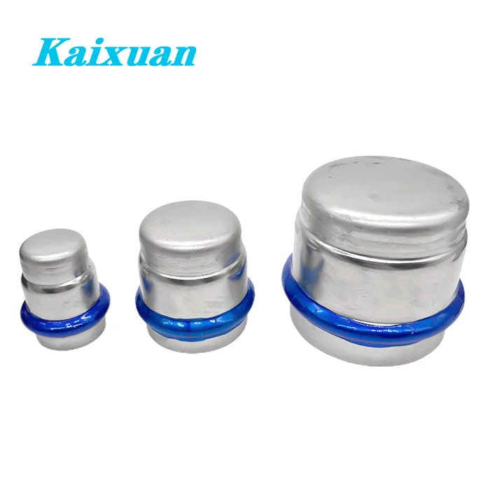 European Standard 1/8'-4' Stainless Steel 316 (1.4404) UNS S31603 90 Elbow V Contour Press Fittings Leak Before Press (LBP)