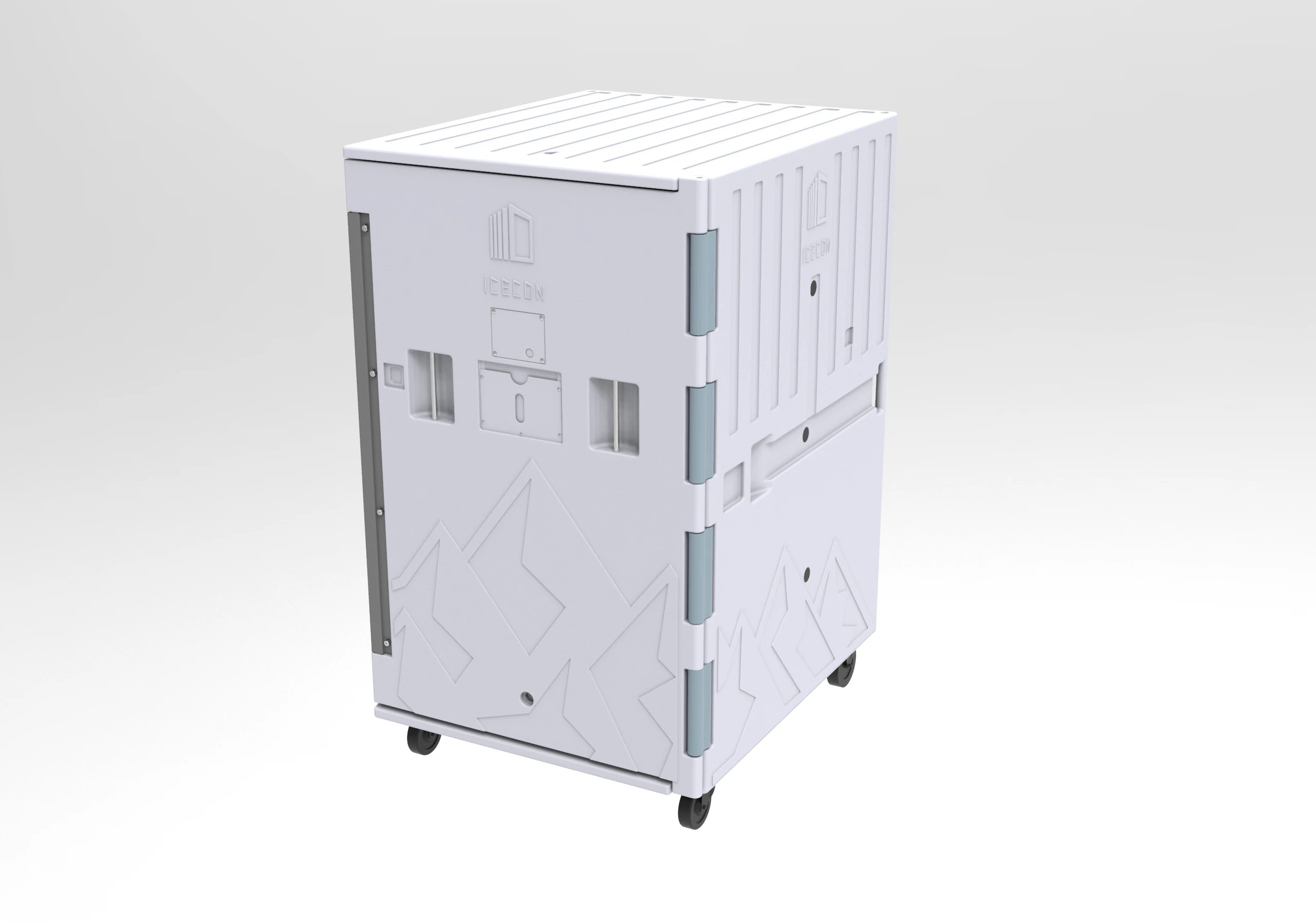1100L large capacity cold chain transportation insulated box
