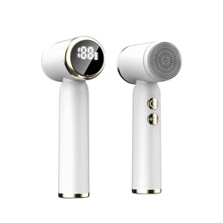 Electric Silicone Facial Cleansing Massager Face Cleaning Brush