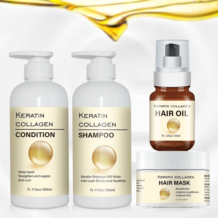 OEM/ODM Professional Salon Collagen Protein Treatment Hair Care Collagen Natural Private Label Moroccan Argan Oil Hair Mask