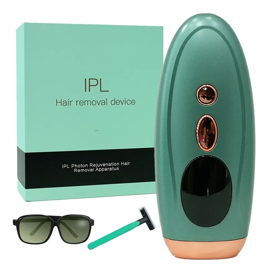 Factory Direct Sales Lesar Ipl Hair Removal Green Under Hair Remover Machine For Women Depilation Epilator