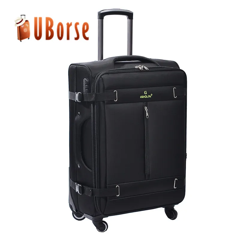 
20' 24' 28' 32' 4 pcs oxford travel suitcase soft trolley bag luggage set 