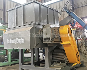 Metal Castings And Punched Components Shredder Chemical Barrels Single Shaft Shredder For Hospital Waste Recycling Machine