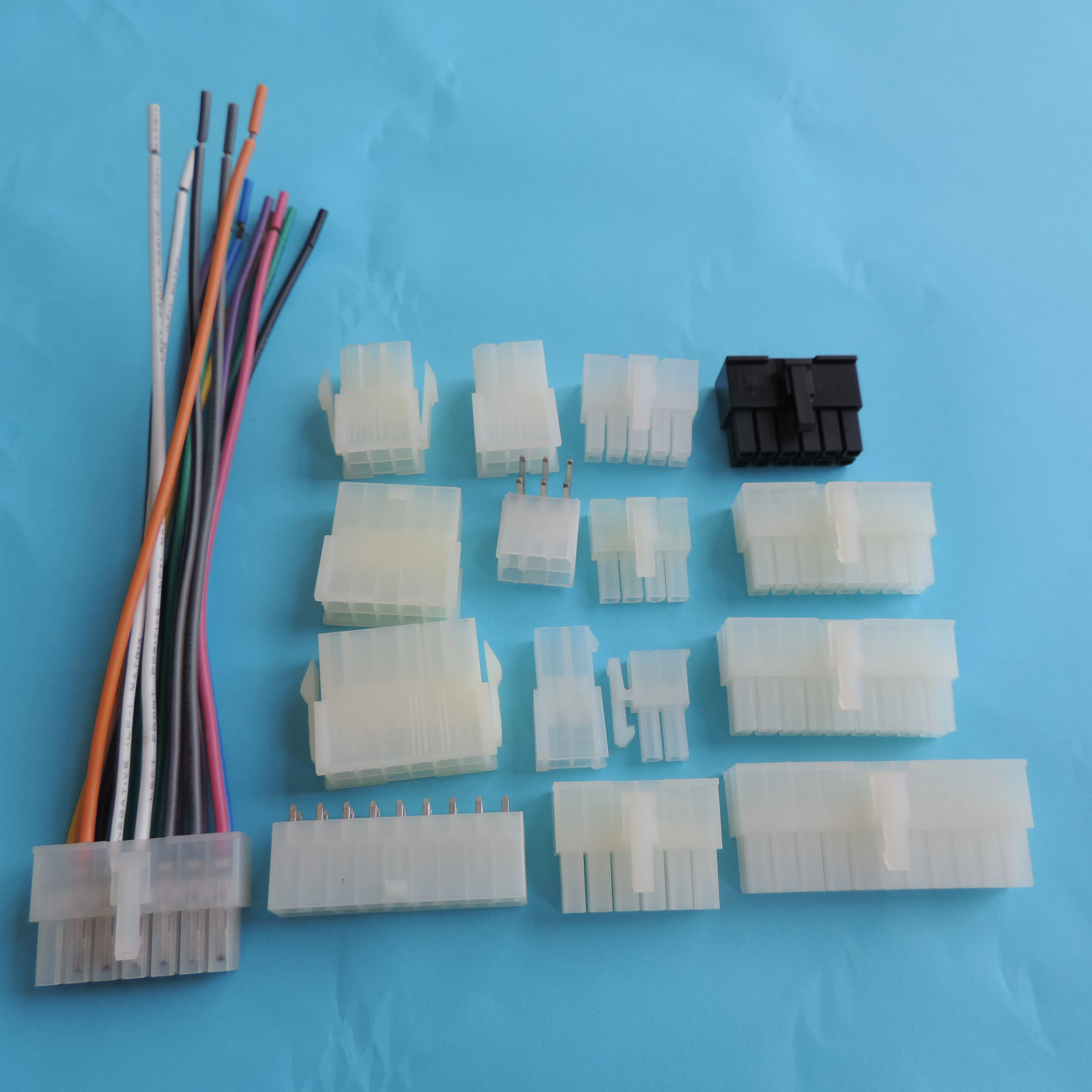 39-01-2080 dual housing 5557 Molex 8 pin 4.2mm pitch Mini-Fit wire harness connector 39012080 wiring harness manufacturer