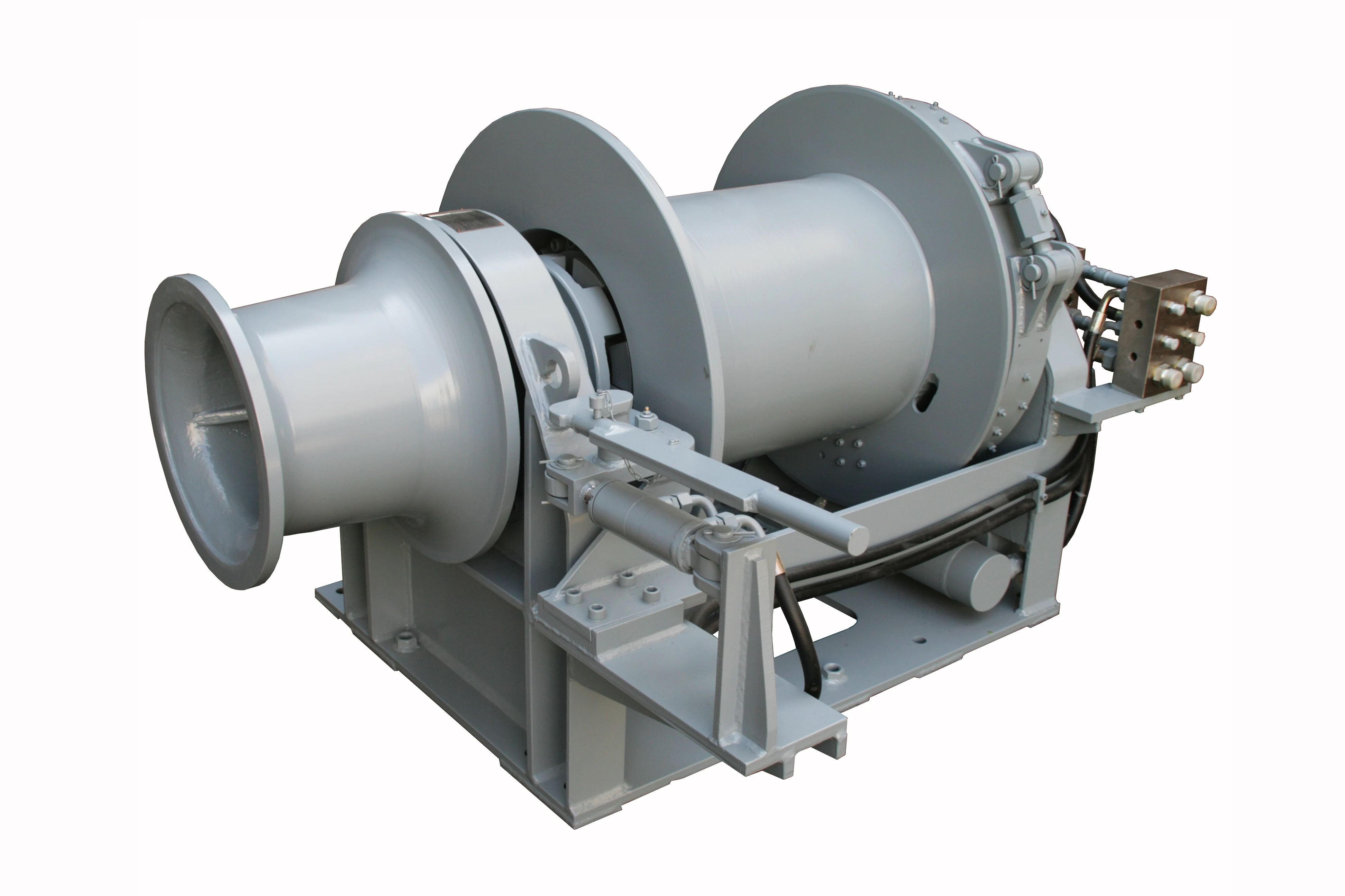 INI Patent Hydraulic Diesel Engines Anchor Winches in Good Condition