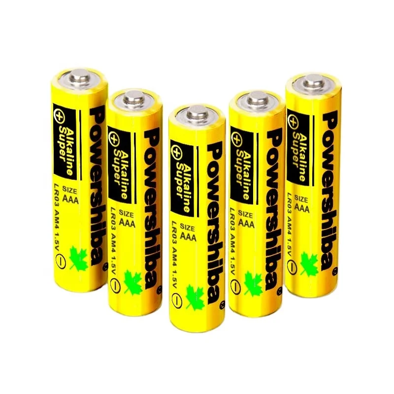 Wholesale Low Price AAA Lr03 1.5V Alkaline Battery