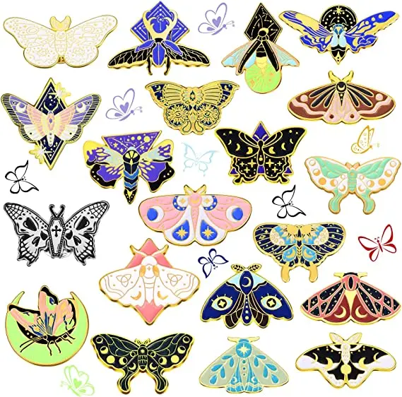 China Cheap Lapel Gold Metal Badge Manufacture No Minimum Set Your Own Design Cartoon Hard Soft Enamel Pin Custom