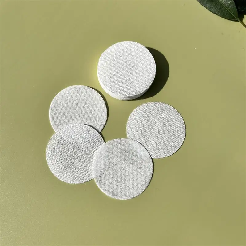 YG38 поставщик косметических двухсторонних марлевых круглых ватных дисков для красоты