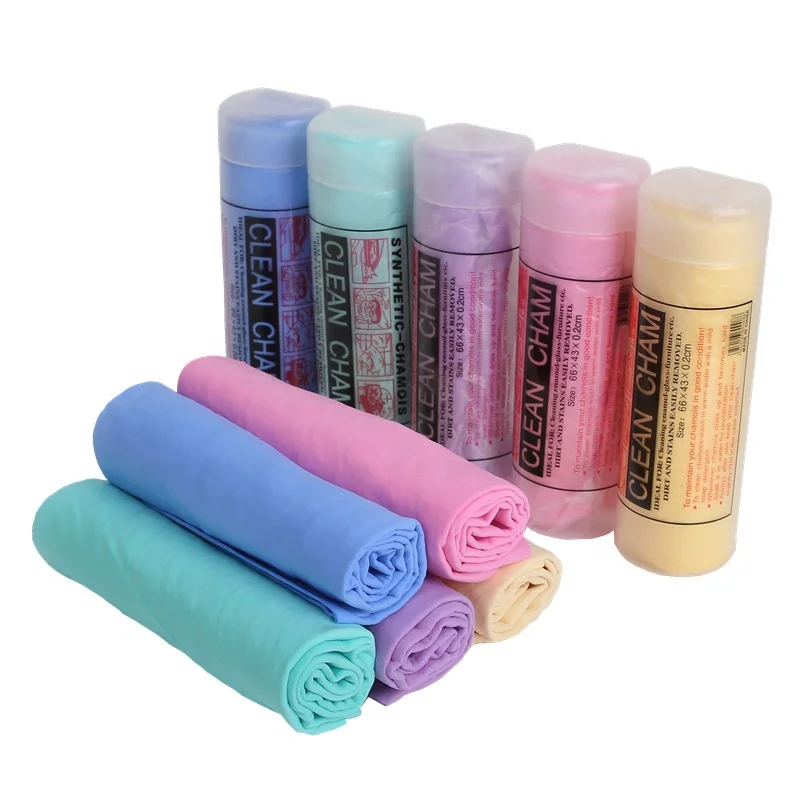 
Super Absorbent PVA Chamois Towel Ultra Compact Chamois Towel Fast Drying PVA Towel Suitable for Camping Gym Swimming Travel 