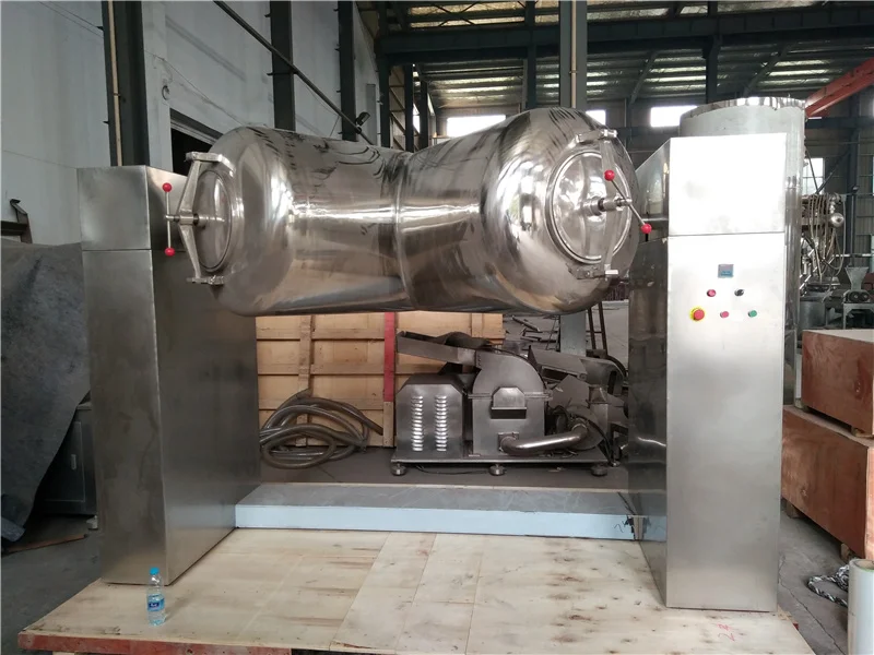 China Supplier Rotating V blender powder mixer for spice mixer