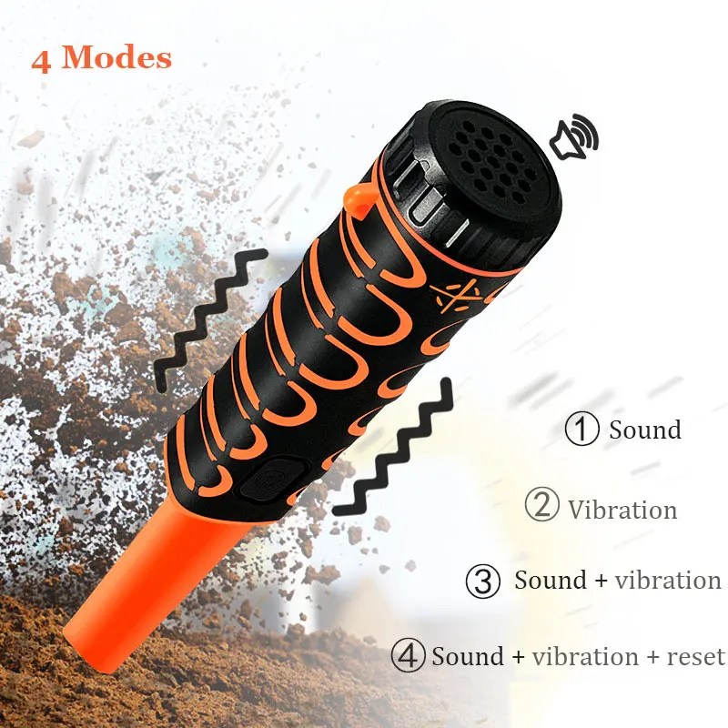 
New IP68 waterproof hand held metal detector professional treasure hunting underground metal detector Underwater 