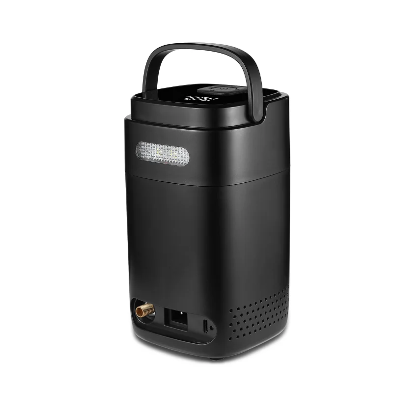 RONGXIANG CE 22mm Wireless Cylinder Car Air Pump Portable Electric Mini Air Inflator 2-Year Warranty Free Sample AAP-1417-W