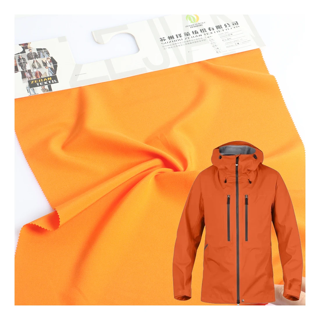 100D Recycled stretch spandex Fabric Recycle polyester Fabric for softshell