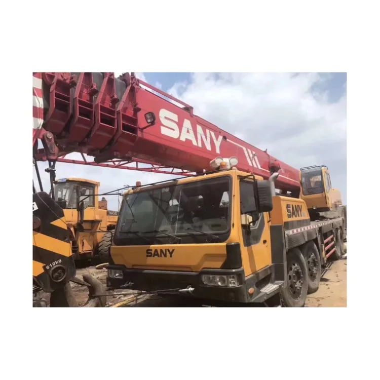 Тяжелая строительная техника используется sany STC 750 мобильный