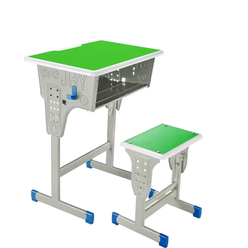 School Student Desk And Chair Adjustable Plastic Kinder Pupils Desk And Chair For Sale