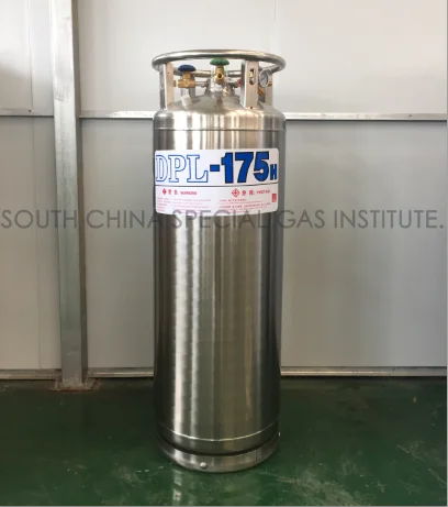 175L liquid nitrogen gas tank,  cryogenic VGL cylinder for liquid  nitrogen dewar tank price