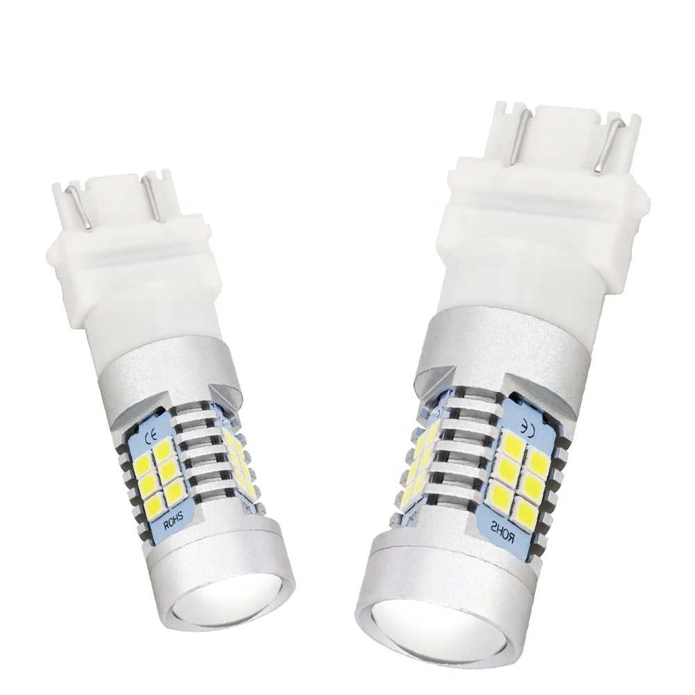 Супер яркий 3156 3157 7440 7443 авто светодиодные лампочки 2835 21SMD Поворотная сигнальная