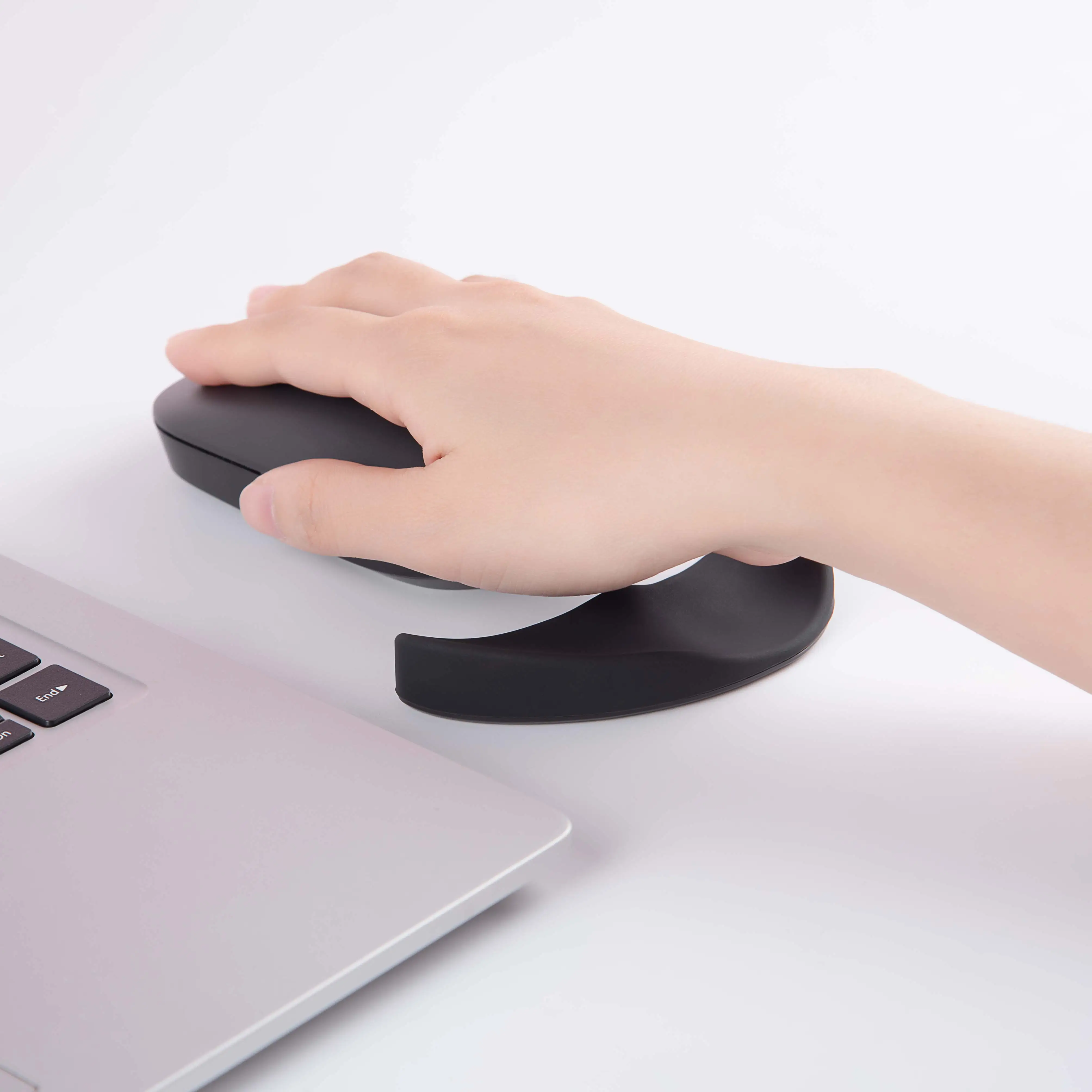 Silicone Mouse Wrist Pad Ergonomic Mouse Pad Wrist Rest Mouse Palm Rest Hand Wrist Pad For Easy Typing Pain Relief