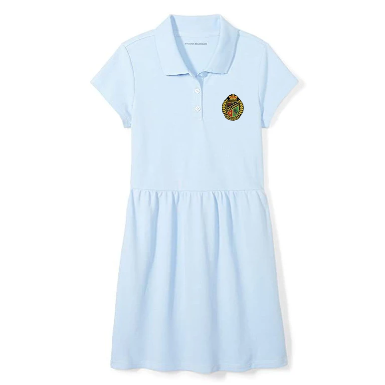 Free Custom Design Brand Girls Dress School Uniform For Girls Primary School Student Uniform Kids