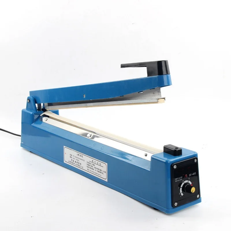 WOOMASTER Commercial  other service equipment Impluse Heat Sealer For Heating Sealer with steel material and blue body