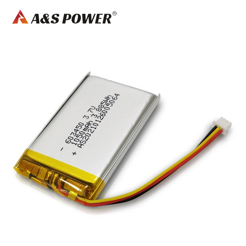 Перезаряжаемая литий-полимерная батарея 2S 603450 7 4 V 1050mAh Lipo Li ion полимер для игрушек