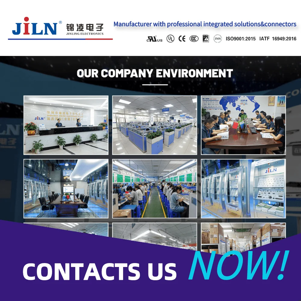 JiLN 2.0mm pin header 6 pin connector with smt cover right angle