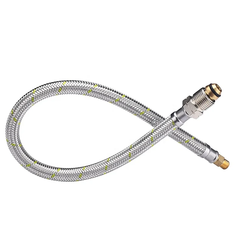 High Quality Stainless Steel Flexible Metal Gas Hose for Natural LPG Gas