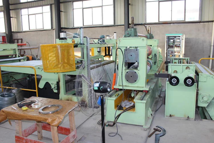 Line slitting, spiral line longitudinal cutting sheet