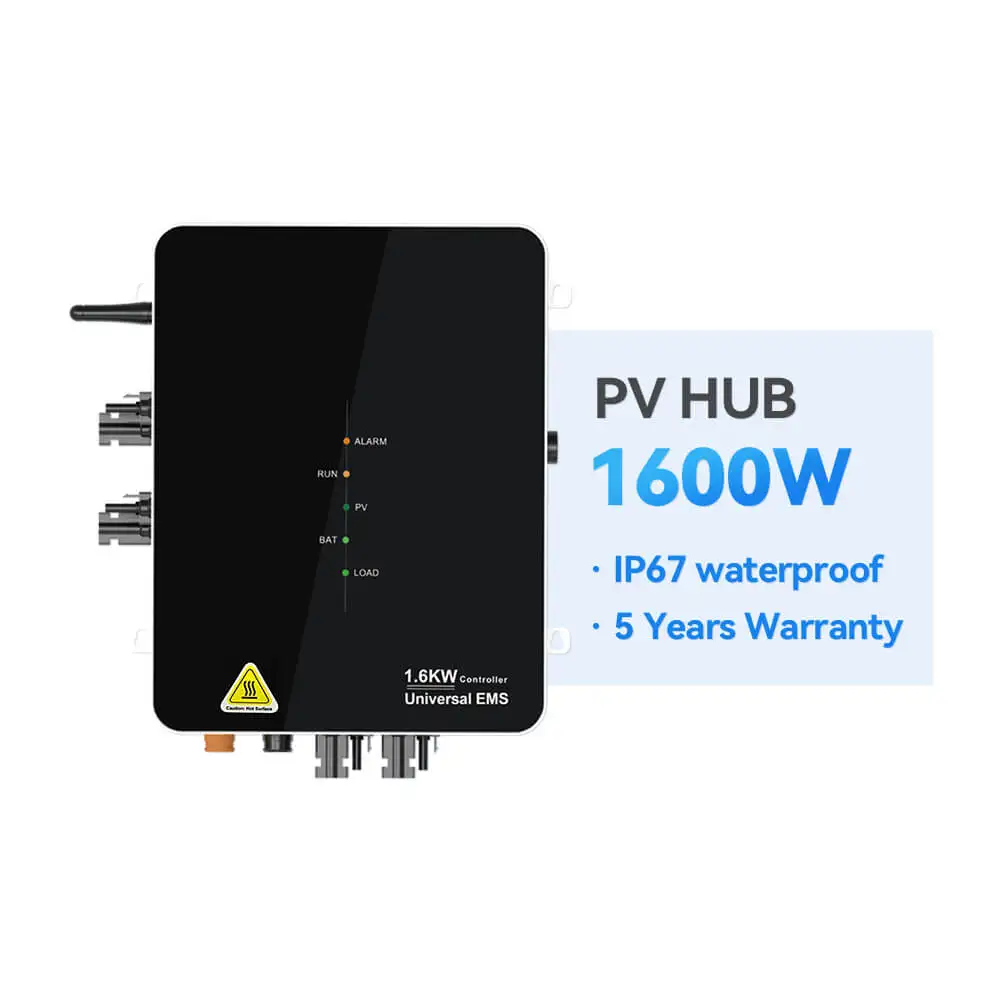 Zendure 1600W PV HUB Works With Zendure Solarflow Battery AB2000 Balcony Power Plant PV Hub