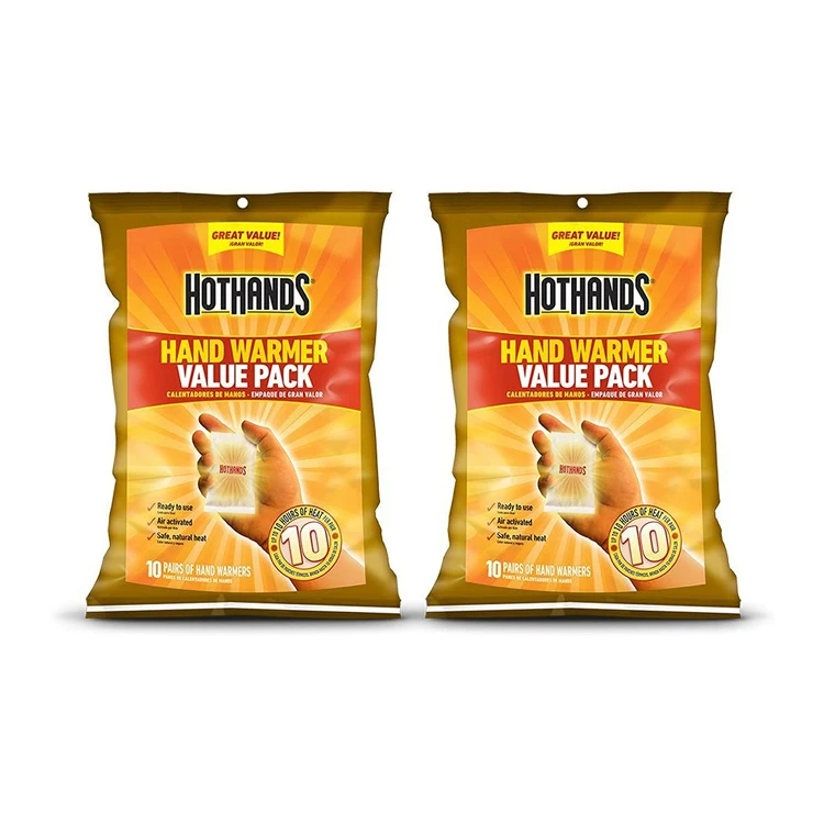 Hot Sale Customized Logo Disposable Hot Pack Natural Odorless Air Activated Hand Warmer