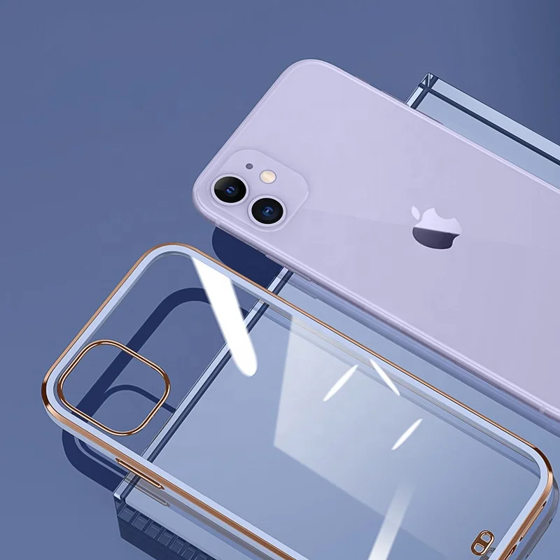 Новейший дизайн хромированный телефонный чехол 6D для iPhone 12 MINI гальванизированный 11 13 Pro Max XR