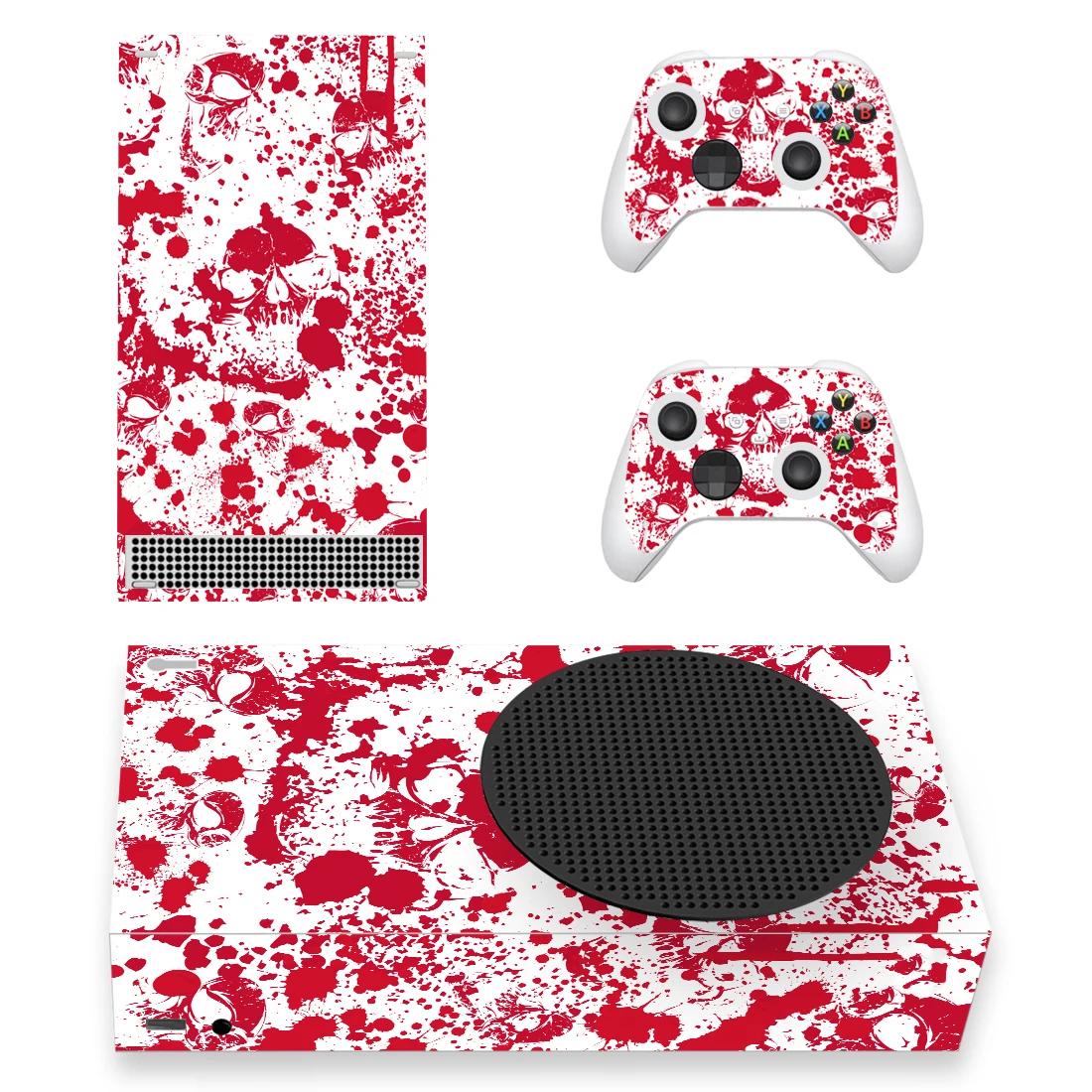 Красочные наклейки для консоли Xbox серии S и 2 контроллера виниловые чехлы аксессуары