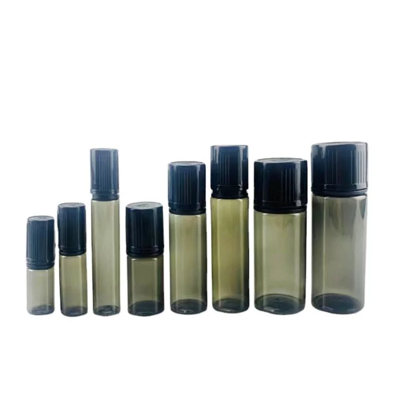 10ml 15ml 20ml  30ml 60ml 100ml 120ml V2 V3 Plastic Oil Dropper Bottle juice plastic bottle with cap