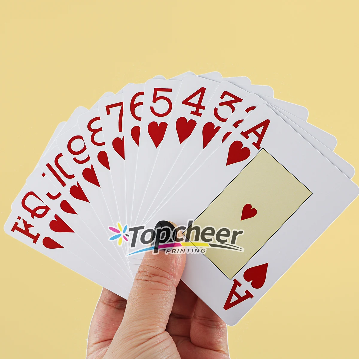 Customized Logo Black Poker Playing Cards 100% Plastic PVC Waterproof Luxury Playing Cards Printed Factory