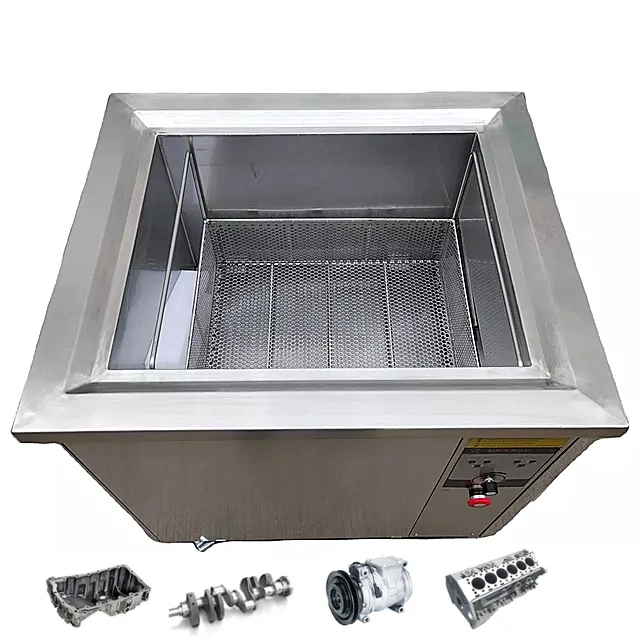 Industrial 264liter automatic car parts engine block washing dpf cleaning equipment ultrasonic cleaner machine