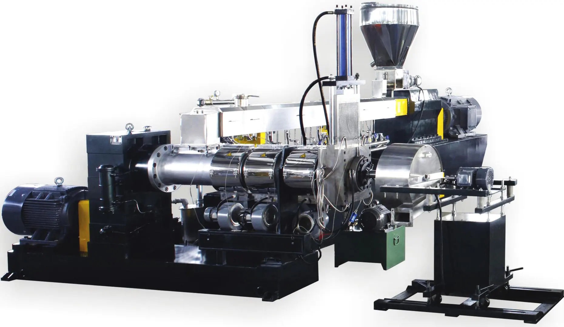 two stage recycle machine pp lldpe ldpe hdpe pp pe film double stage granulators double stage plastic granulator