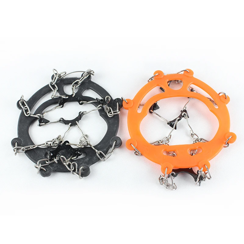 Shoe Snow Chain Slip Resistant Shoes Mountaineering Spike Ice Shoe Grip Spike Ice Traction Cleats Snow Grips Anti-Slip Climbing