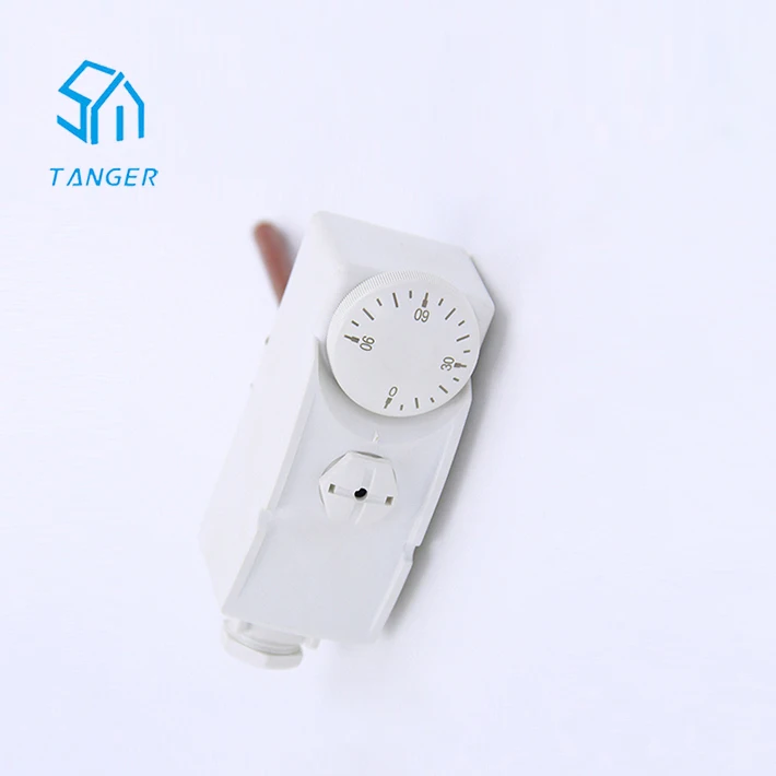 Immersion Mounting  Temperature Controller Floor Heating Piping And Boiler Manual Thermostat