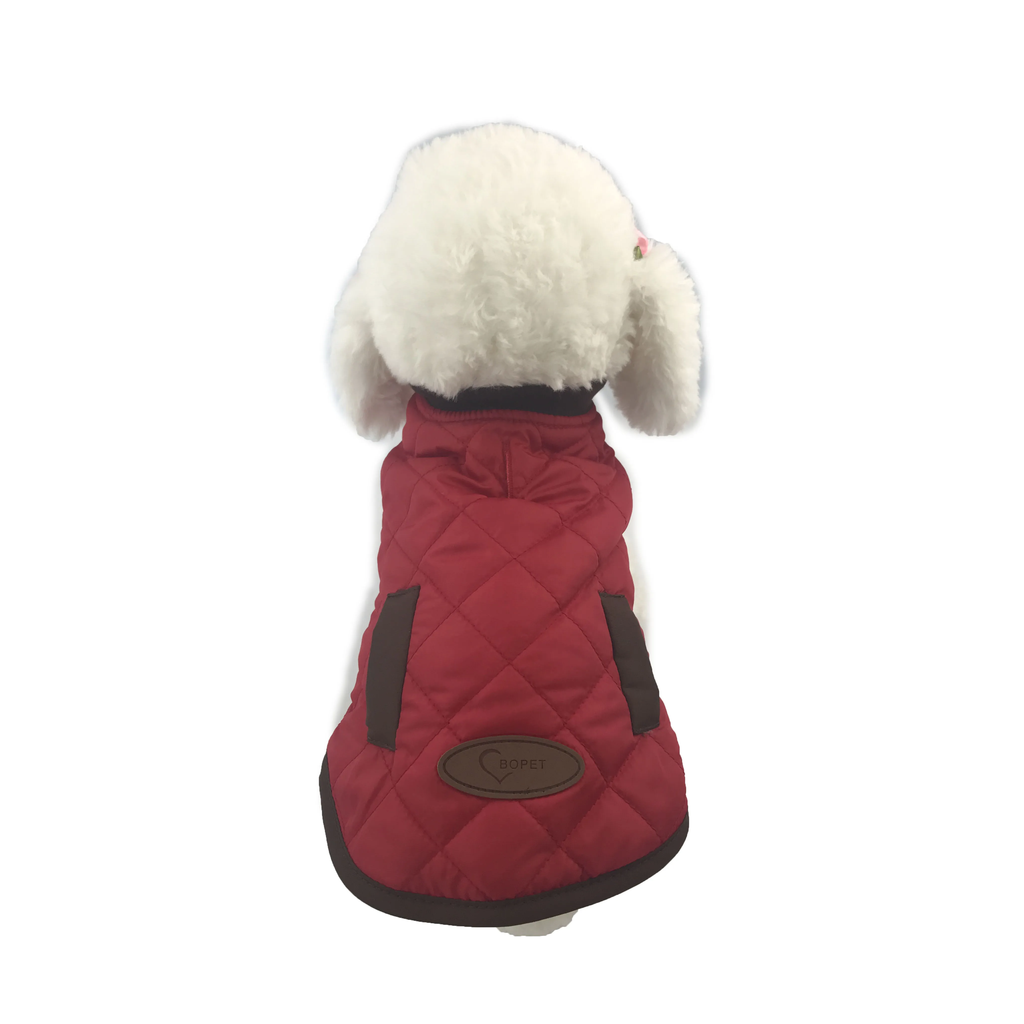 
Amazon Hot Sale In Stock Custom Winter Cloth Pet Dog Coat Quilted for Large Dog Clothing And Accessory 