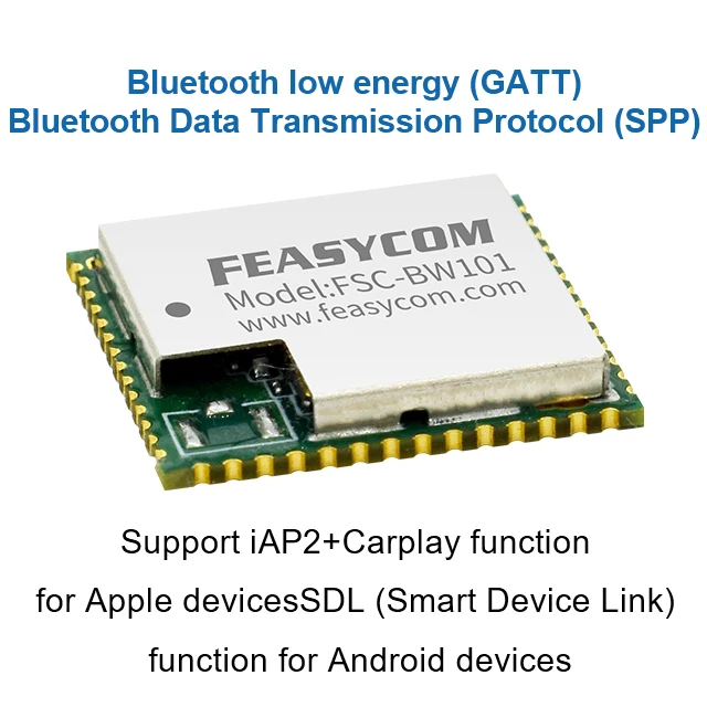 Feasycom FSC-BW101 IoT BT5.0+HS & LE High-speed 802.11a/b/g/n/ac Wireless 2.4g 5g Wifi Module
