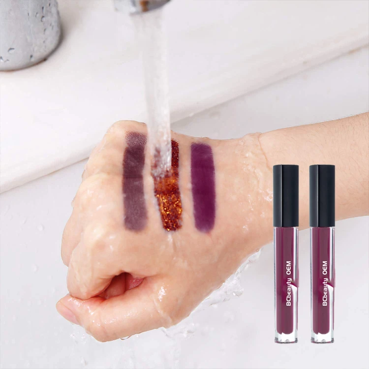 Cosmetics Set Kit Moisturizing Creamy Formula Smudge-Resistant Wholesale Long Lasting Matte Liquid Lipstick