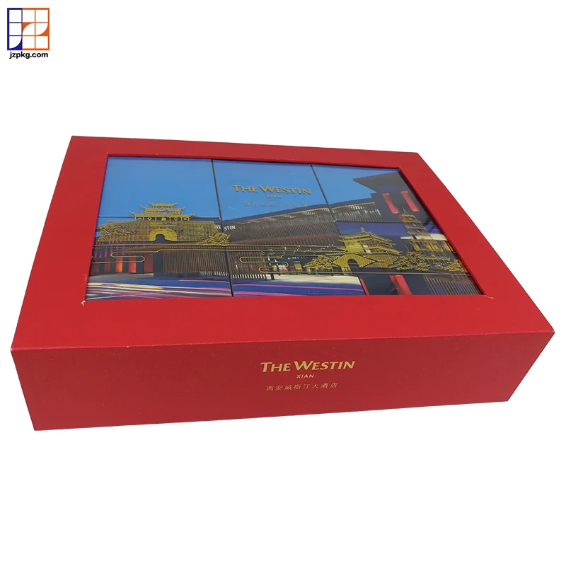 Custom gift box packaging luxury moon cake box China manufacturer