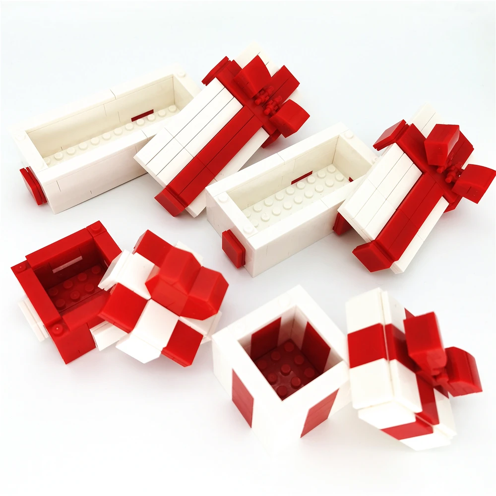 Оптовая продажа с завода игрушечные блоки MOC DIY из пластика АБС строительные подарок/Ювелирные изделия/кольца/коробка для