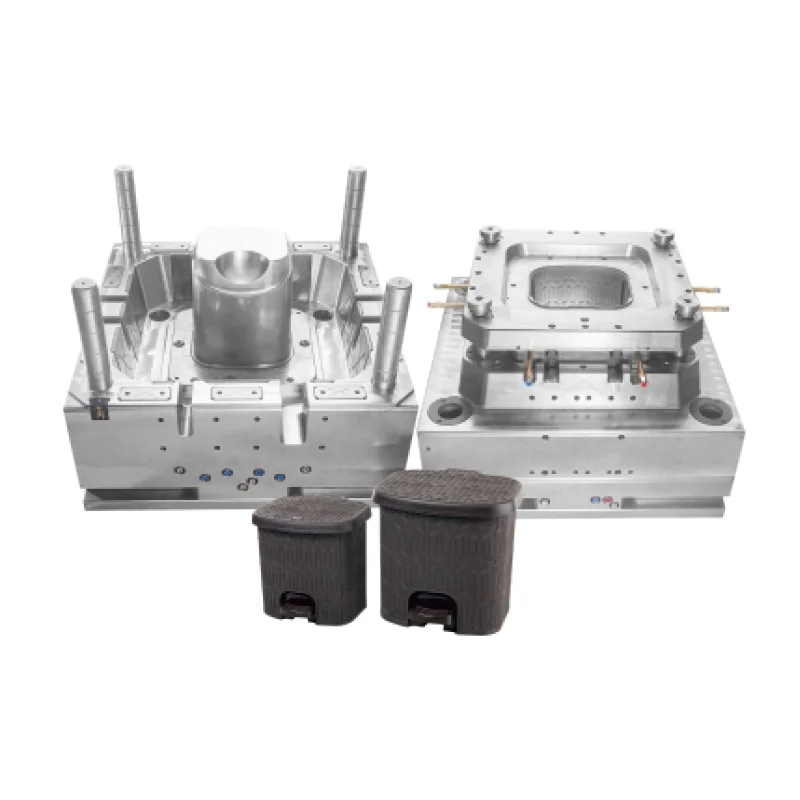 Factory Direct Sales High Hardness Less Dust Plastic Injection Bin Molding