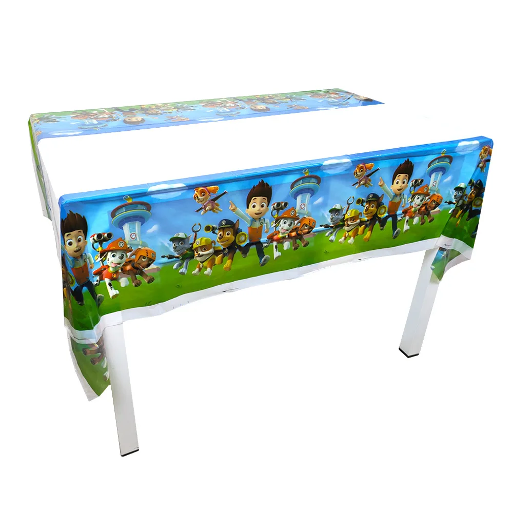 Cartoon Patrolled Latex Balloons Animal Dog Happy Birthday Banner Pawed Ballons Party Decoration Flag Kid Boy Girl Gift Toy