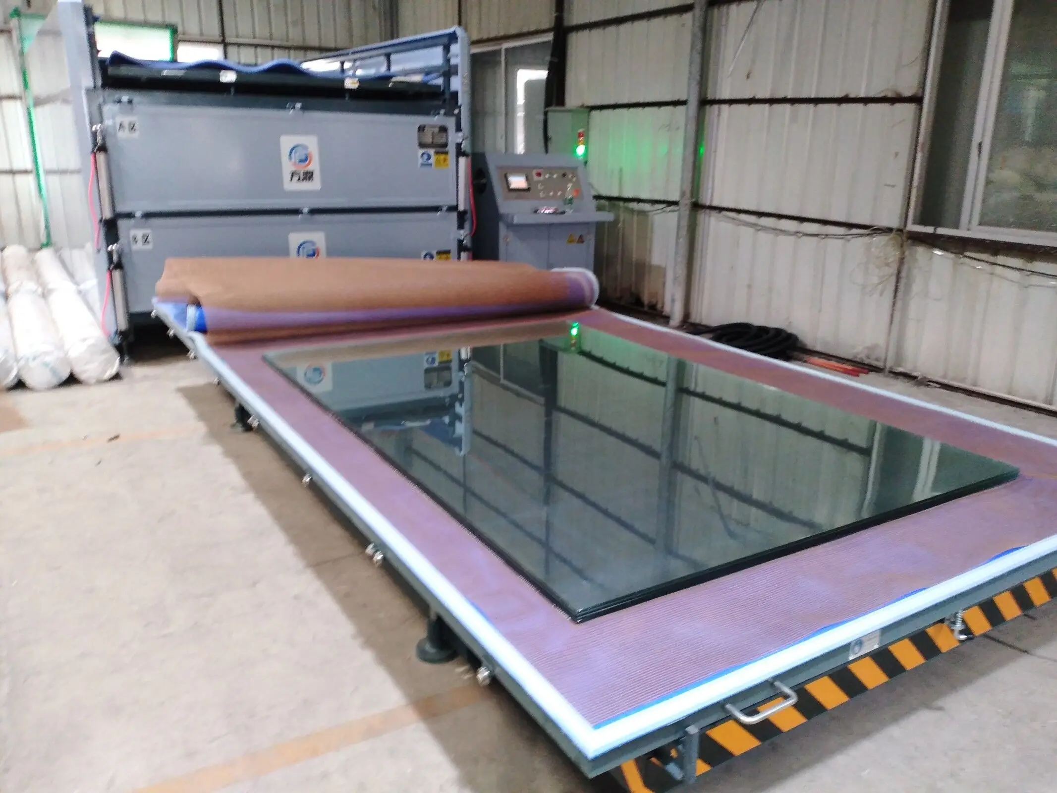 
fangding Bending Tempered Glass Laminated Glass Making Machine 