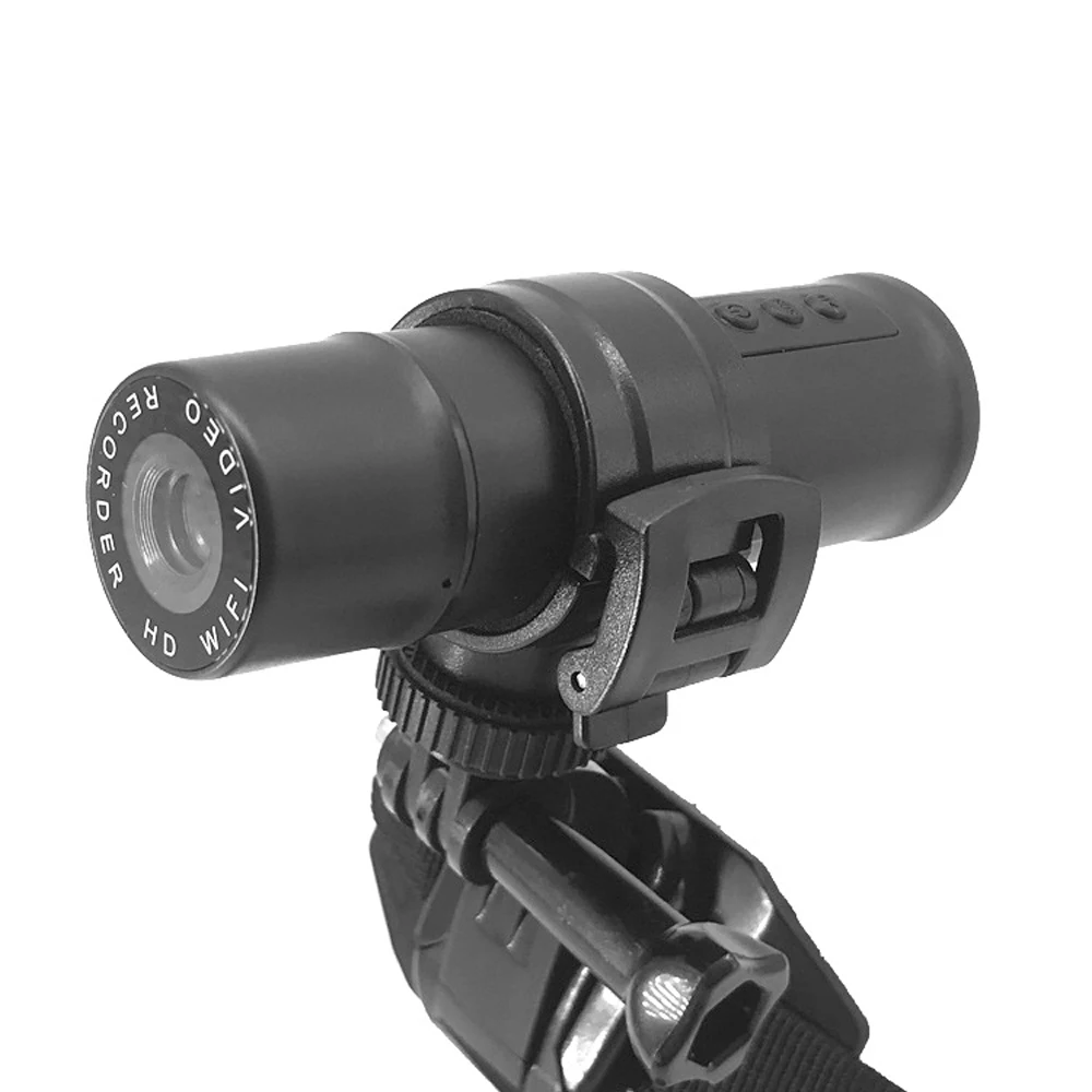 Best Wifi Bicycle Dash Cam for Bike Camera Recorder For Helmet or Handlebar Flashlight type