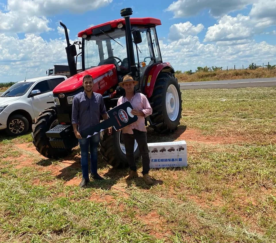 high-power farm machinery 120HP tractors YTO