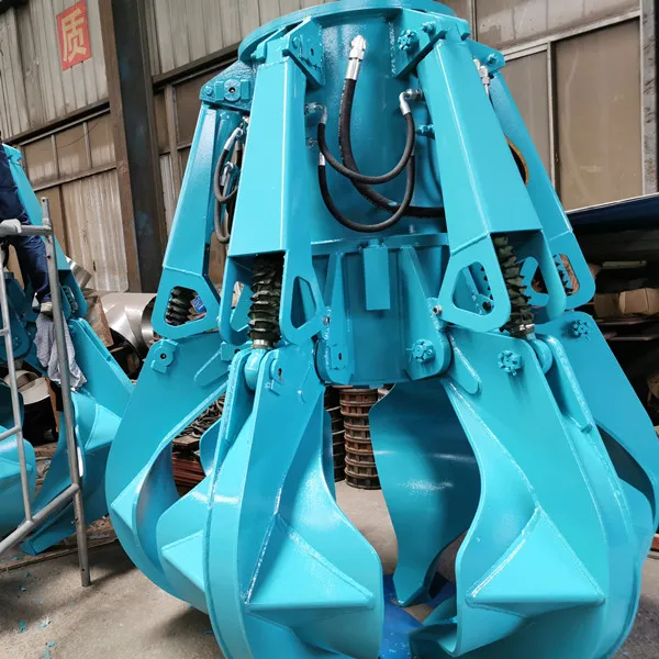 Электрогидравлический ковш для захвата лома для крана